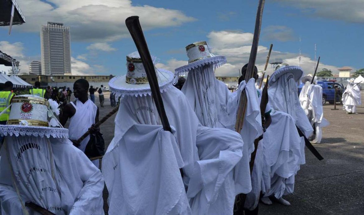 Lagos Island Heritage - Eyo Masqueraders
